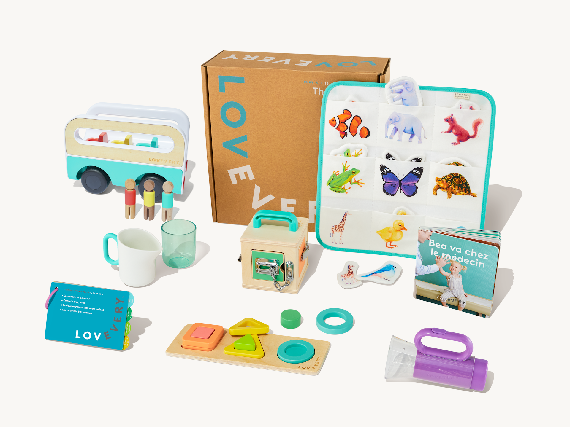Les Kits de Jeu Lovevery  Abonnement à des jeux éducatifs de 0 à 4 an