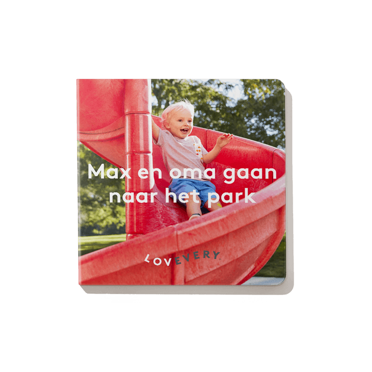 'Max and Nana Go to the Park' Board Book from The Adventurer Play Kit