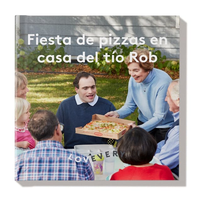 Libro Fiesta con pizzas en casa del tío Rob