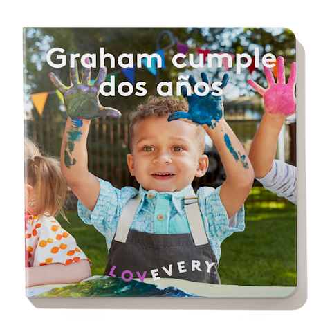 Libro de tapa dura 'Graham cumple dos años'