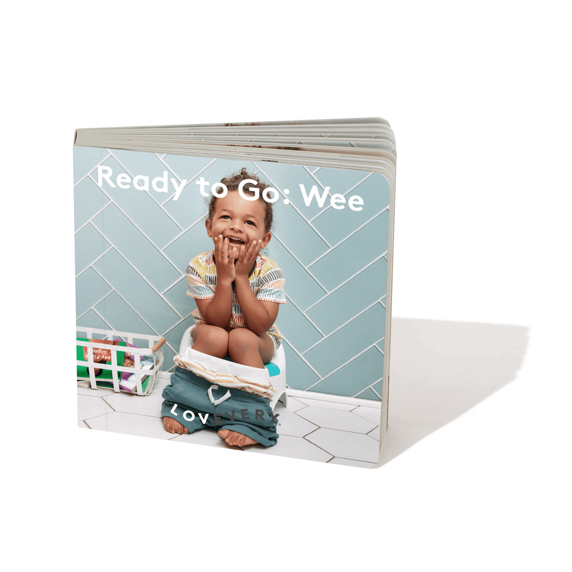 Ready to Go Pee board book by Lovevery