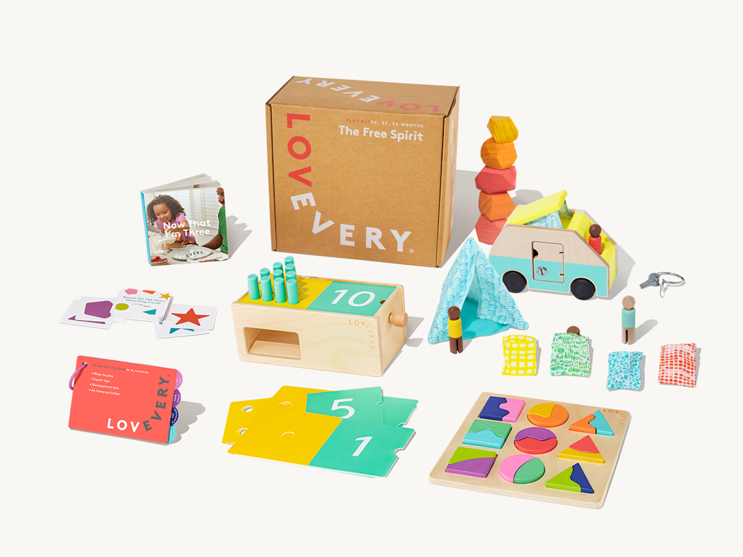 The Free Spirit Play Kit by Lovevery