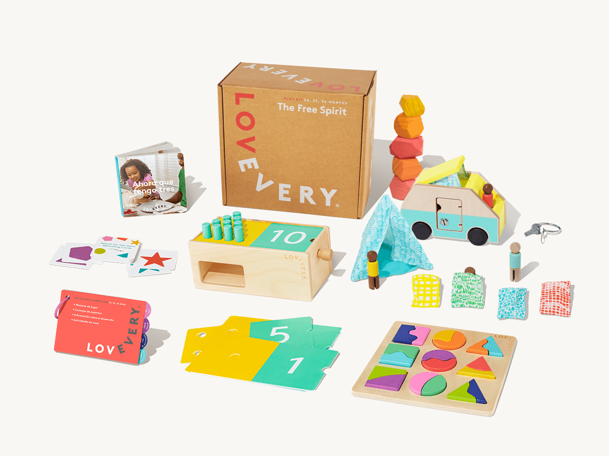 The Free Spirit Play Kit by Lovevery