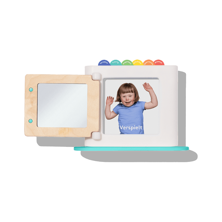 Emotion Match Mirror & Cards Set from The Enthusiast Play Kit