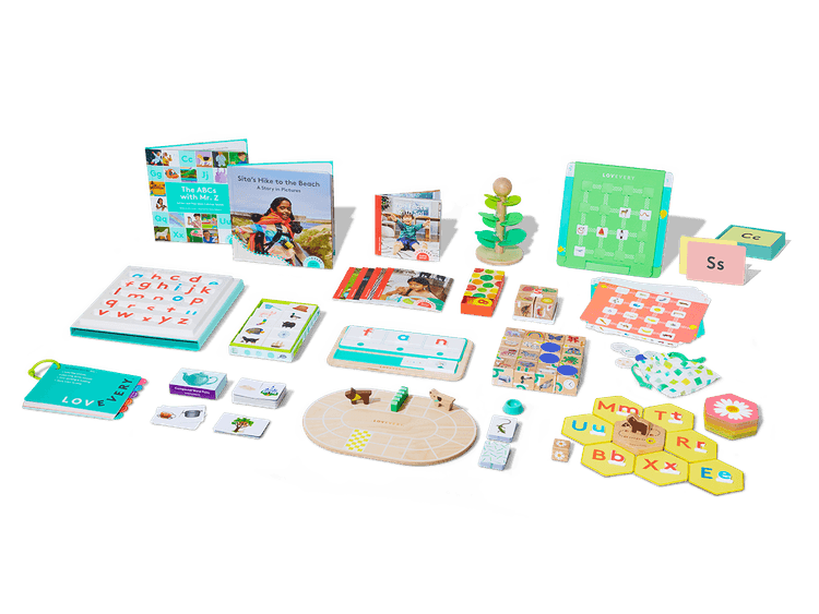 Lovevery Reading Skill Set Sounds to Reading