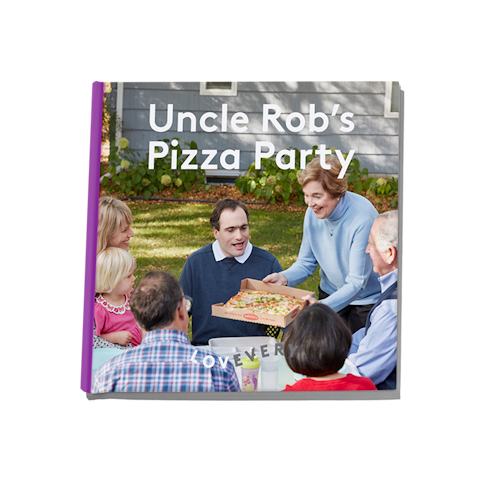 ‘Uncle Rob's Pizza Party' Book