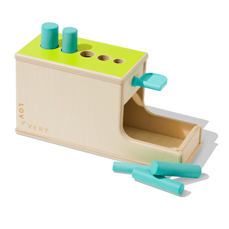 Size Up Wooden Peg Puzzle