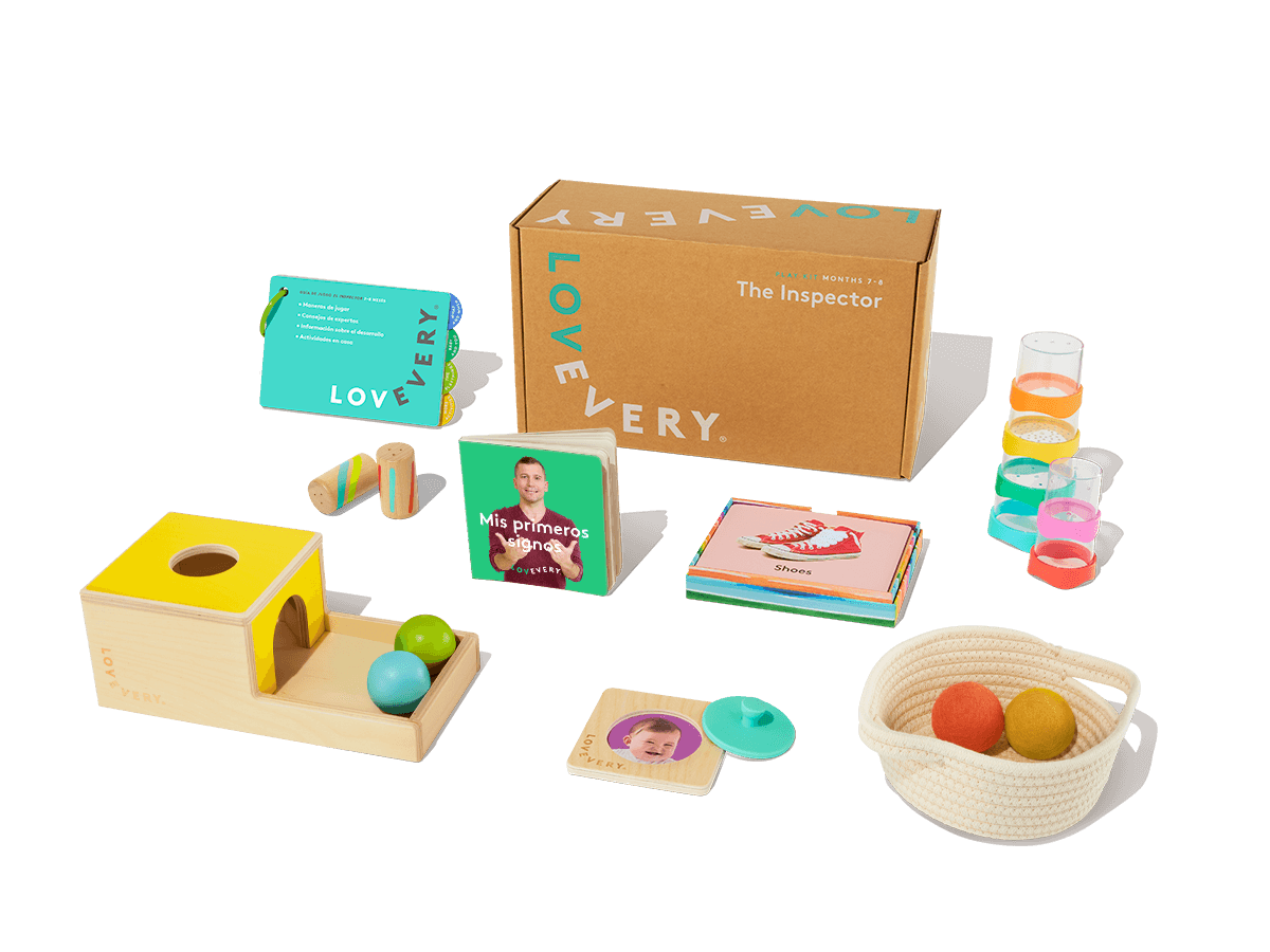 Kit de Juego El Inspector Juguetes para bebés Lovevery