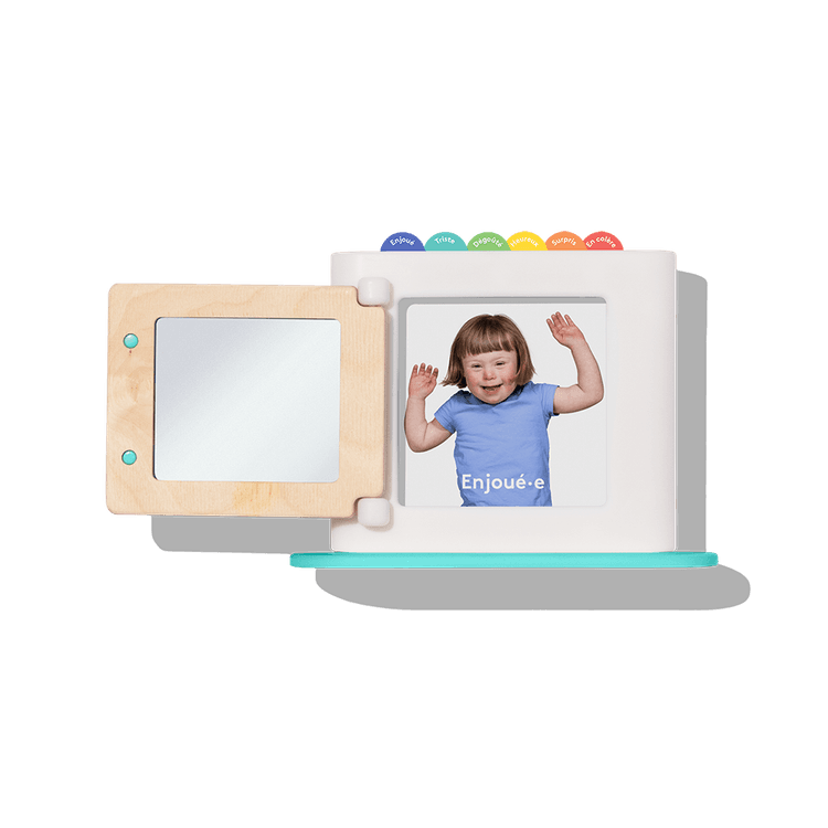 Emotion Match Mirror & Cards Set from The Enthusiast Play Kit