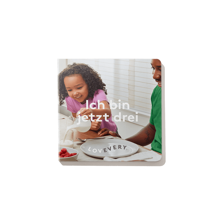 'Now That I'm Three' Board Book from The Free Spirit Play Kit