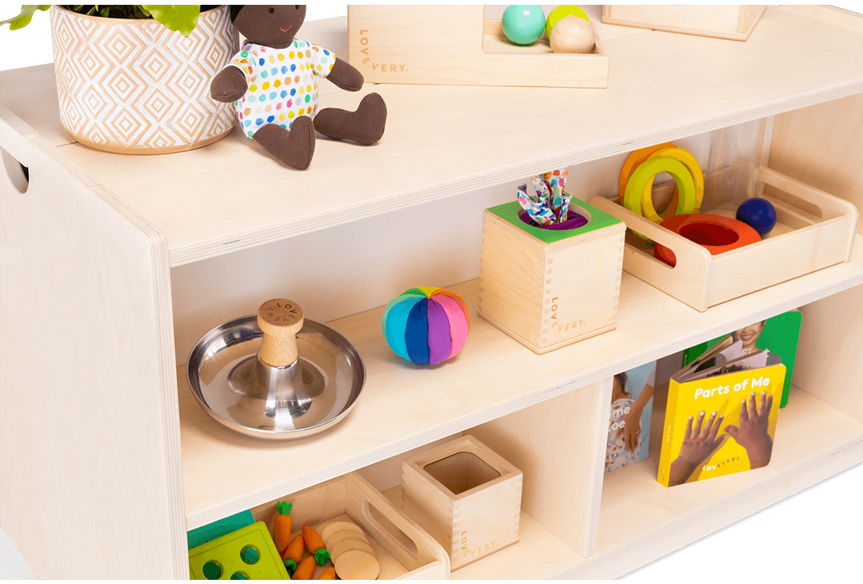 Baby online toys rack